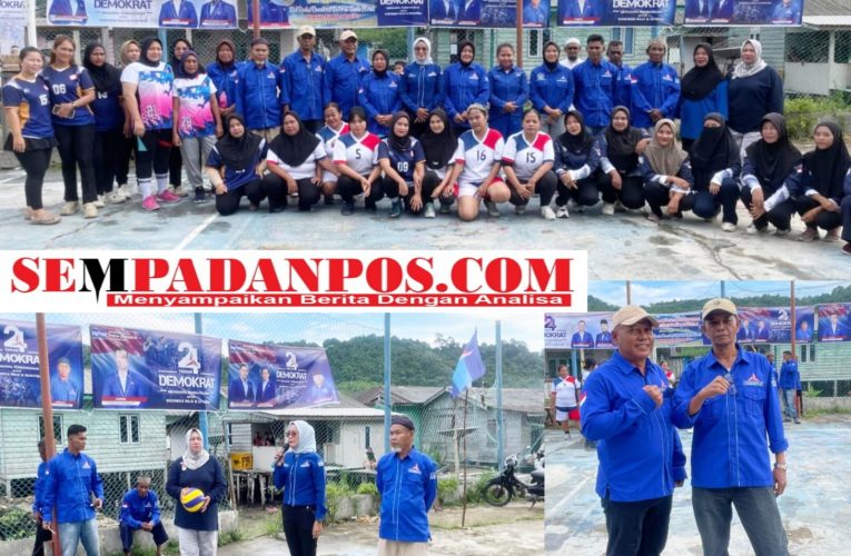 PAC Demokrat Jemaja Timur Meriahkan HUT ke-24 Partai Demokrat Bersama Masyarakat