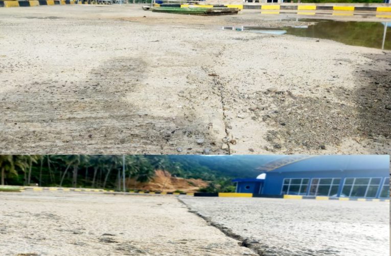 Belum Diresmikan, Proyek Pelabuhan Roro Letung di Anambas Sudah Rusak: Diduga Dikerjakan Asal Jadi