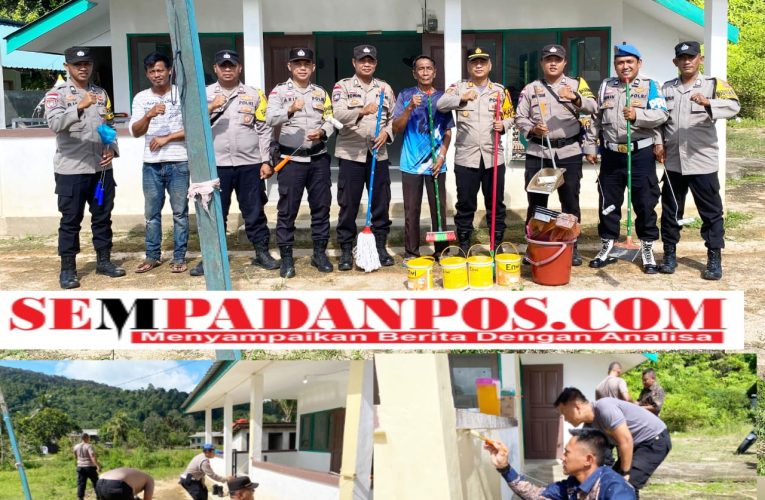 Polsek Jemaja Gelar Aksi GEBER di Surau Husnul Khatimah, Pererat Silaturahmi dan Citra Polri