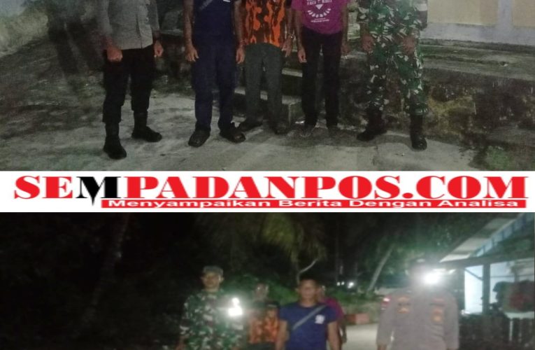 TNI dan Aparat Gabungan Gelar Patroli Kamtibmas di Perbatasan Koramil 04/Letung, Anambas