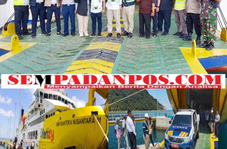 Uji Sandar KMP Bahtera Nusantara 01 di Pelabuhan Roro Kuala Maras Berjalan Lancar, Siap Perkuat Konektivitas Antarwilayah