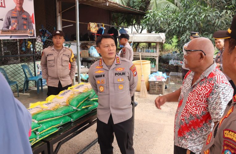 Gerai Pangan Murah di Pelabuhan Tanjung Merbau Diserbu Warga, 500 Kg Beras Ludes Terjual