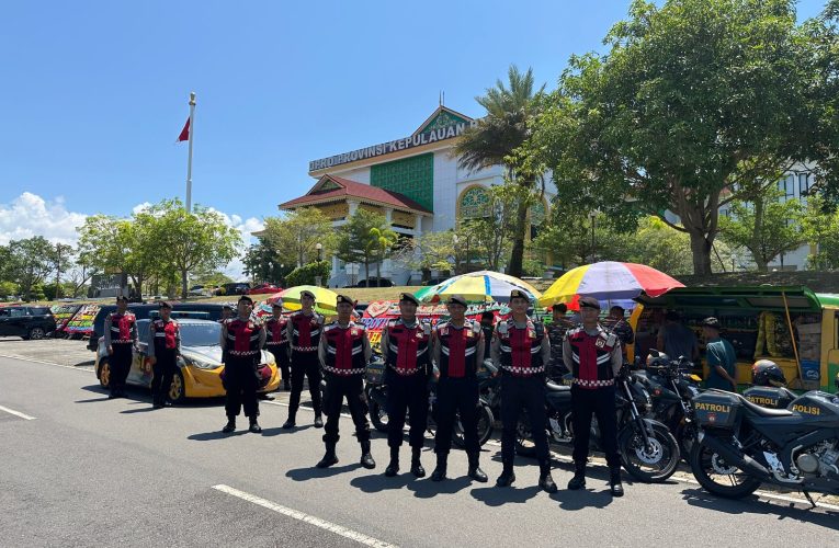 Polresta Tanjungpinang Amankan Kegiatan Peringatan Hari Jadi Ke-23 Provinsi Kepri