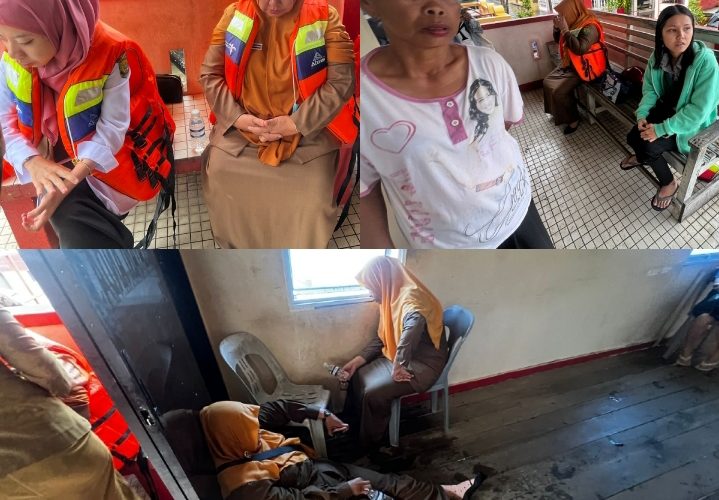 Kapal Pompong Kelurahan Penyengat Terbalik di Perairan Kampung Bugis, Tujuh Penumpang Selamat