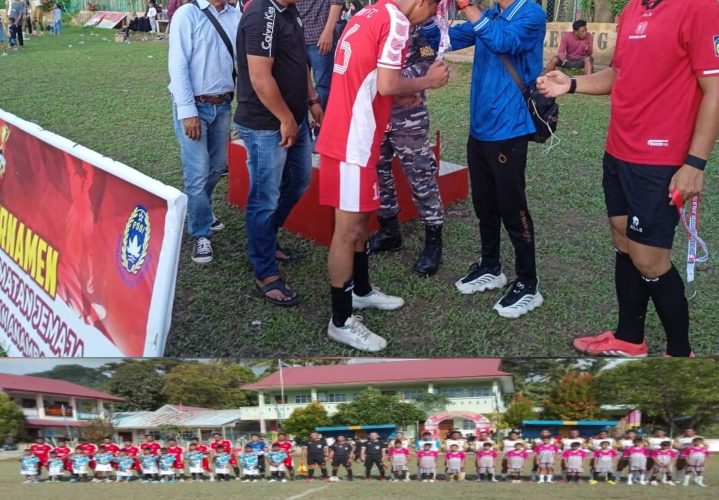 KONI Anambas Hadiri Penutupan Turnamen HUT ke-80 RI di Jemaja, Keramut FC Raih Juara Pertama
