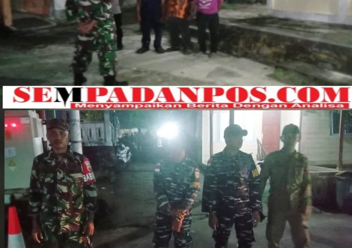 Patroli Kamtibmas di Perbatasan, TNI-Polri Pastikan Jemaja Kondusif