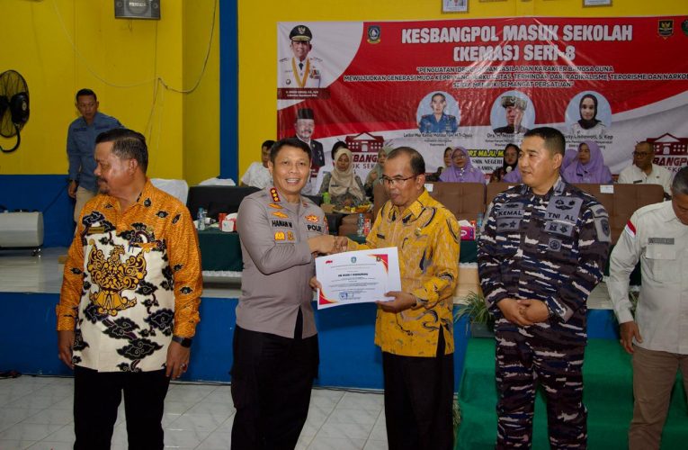 Kapolresta Tanjungpinang Hadiri Kegiatan Kemas Seri-8: Wujudkan Generasi Muda Kepri Bebas Radikalisme dan Narkoba