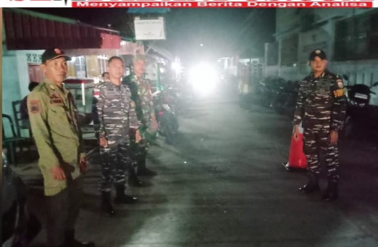 Babinsa Koptu Fian Hendratmo Pimpin Patroli Gabungan, TNI-Polri Pastikan Jemaja Tetap Kondusif