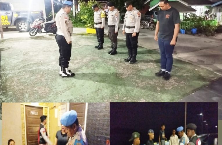 Polsek Jemaja Gencarkan Patroli Malam di Titik Rawan Kriminalitas