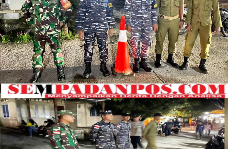 TNI Koramil 04/Letung Gelar Patroli Kamtibmas di Titik Strategis Perbatasan Anambas