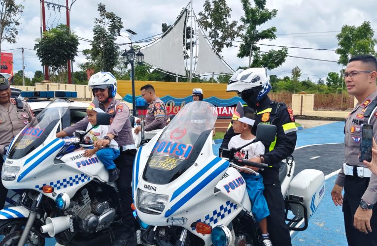 Polisi Sahabat Anak: Sat Lantas Polres Bintan Terima Kunjungan Edukatif TK Negeri Bintan Buyu
