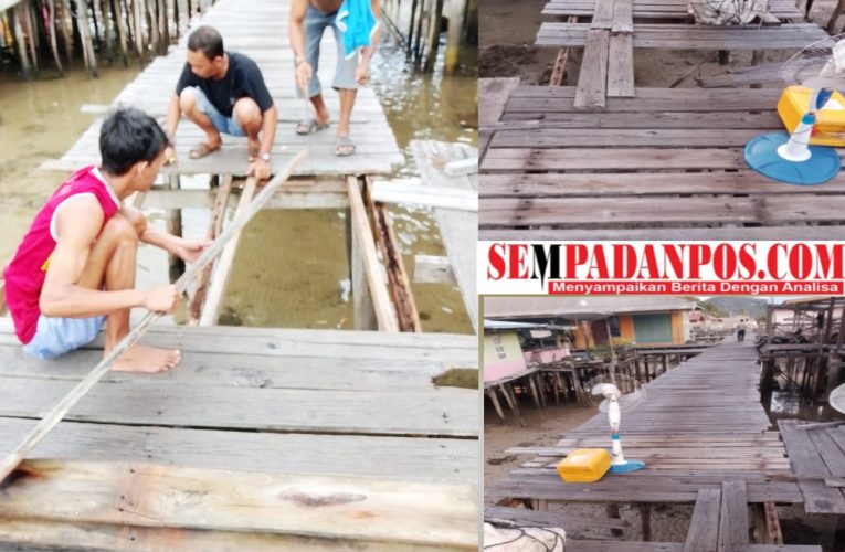 Jembatan Kayu Rapuh Ancam Keselamatan Warga, Pemerintah Diminta Bertindak Cepat