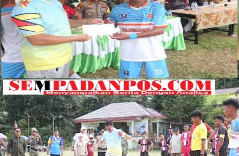 Bupati Anambas Aneng Resmi Buka Turnamen Mini Soccer di Kute Siantan