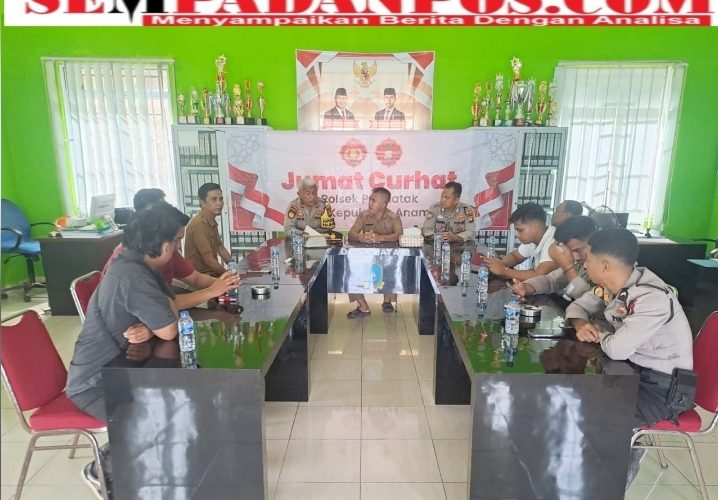 Polsek Palmatak Gelar Jumat Curhat di Desa Matak, Warga Apresiasi Kepedulian Polisi