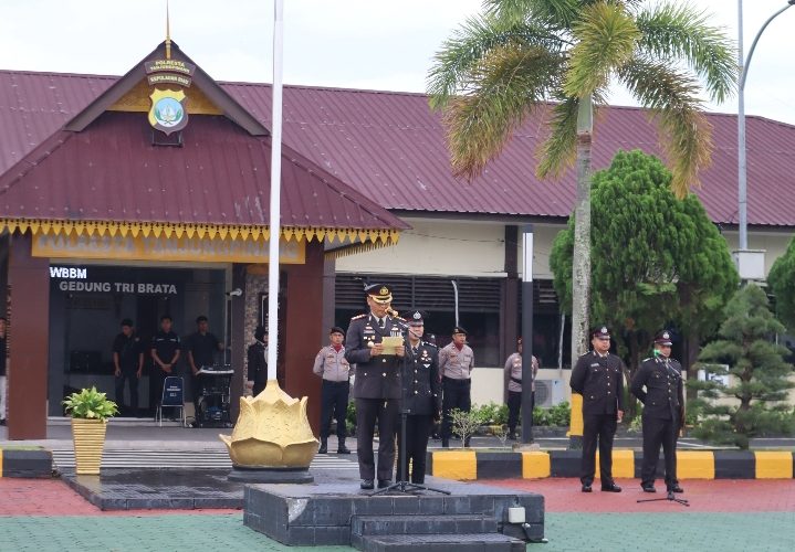 Polresta Tanjungpinang Gelar Upacara Peringatan Hari Pahlawan ke-80 Tahun 2025, Kobarkan Semangat Perjuangan di Era Modern
