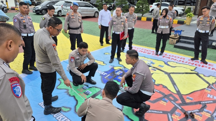 Polresta Tanjungpinang Gelar Latpraops untuk Matangkan Kesiapan Operasi Zebra Seligi 2025