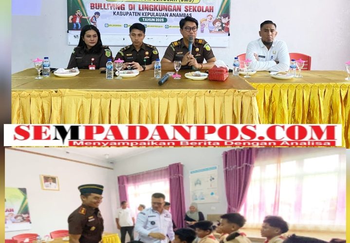 Kejari Anambas Gelar Program Jaksa Masuk Sekolah, Sasar Siswa SMPN 05 Bukit Tambun untuk Cegah Bullying