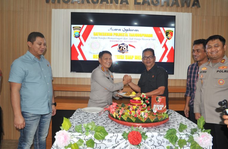 Syukuran Hut Reserse Polri Ke-78 Polresta Tanjungpinang