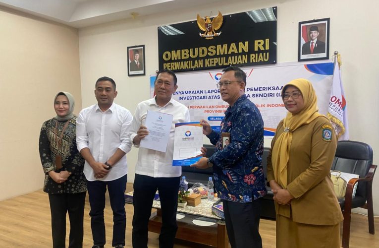 Ombudsman Kepri Serahkan LHP IAPS, Kekurangan Guru dan Kelas di SLBN Batam Dinilai Maladministrasi