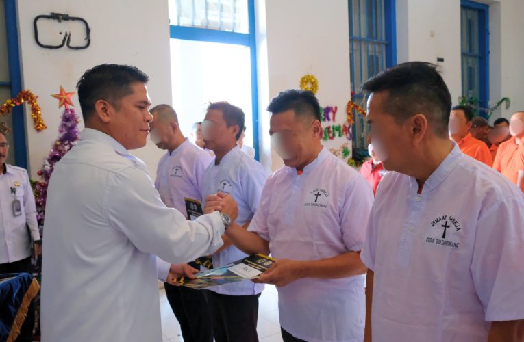 Rutan Kelas I Tanjungpinang Berikan Remisi Khusus Natal 2025