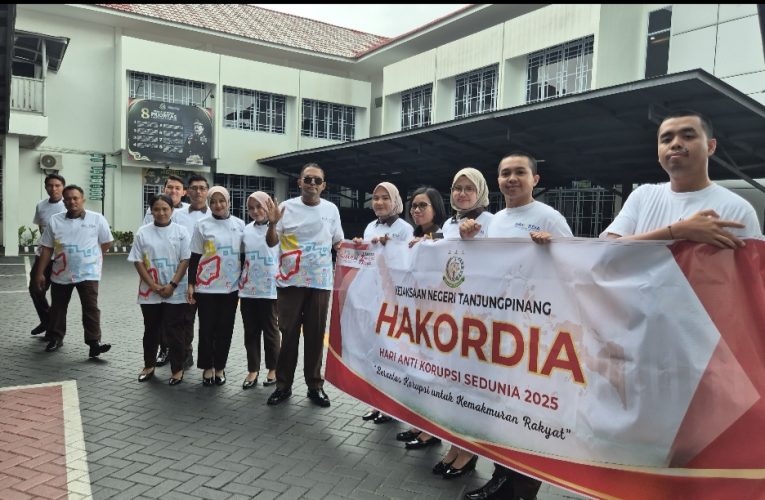Kejaksaan Negeri Tanjungpinang Rayakan HAKORDIA 2025 dengan Serangkaian Kegiatan Edukatif dan Kampanye Antikorupsi
