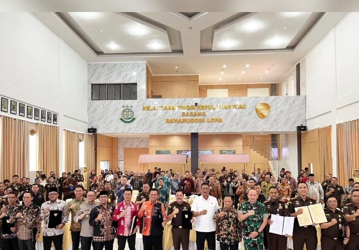 Pemprov Kepri dan Kejati Teken MoU, Anambas Tegaskan Komitmen Perkuat Sinergi Hukum