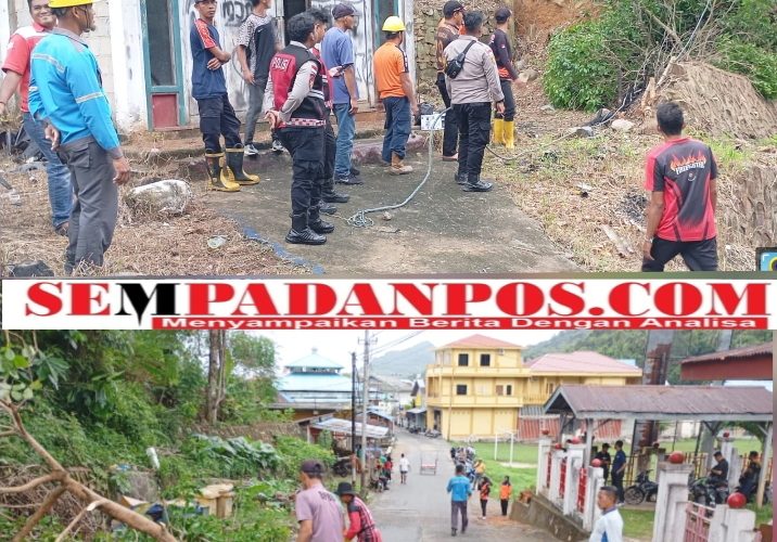 BPBD Kecamatan Jemaja Tertibkan Pohon Berbahaya Demi Keselamatan dan Kelancaran Fasilitas Umum