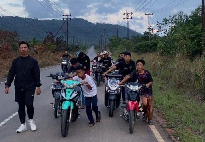 Respon Cepat Laporan Medsos, Satlantas Polres Bintan Gagalkan Aksi Balap Liar di Gunung Kijang