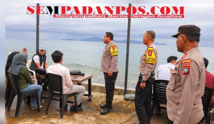 Libur Nataru, Kapolres Kepulauan Anambas Pantau Langsung Keamanan Objek Wisata