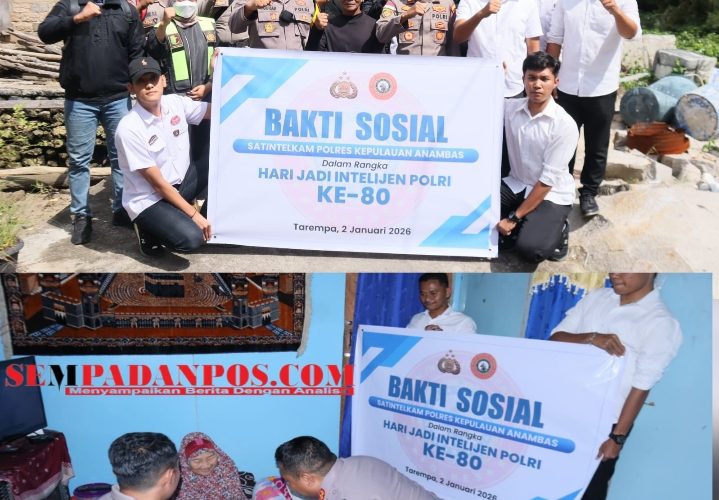 Awal 2026, Polres Kepulauan Anambas Gelar Aksi Sosial Sambut HUT ke-80 Intelijen Polri