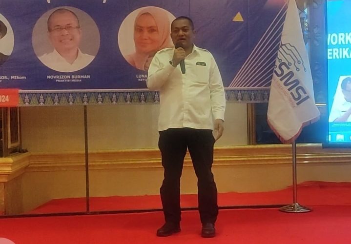 SMSI Kepri Resmi Dikukuhkan, Rinaldi Samjaya Tegaskan Pendataan Ulang Media dan Tantangan AI