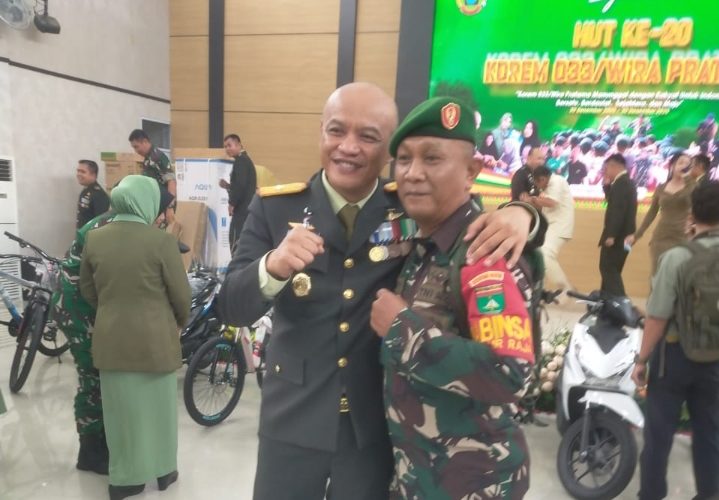 Korem 033 Wira Pratama Peringati HUT ke-20, Teguhkan Komitmen Manunggal dengan Rakyat