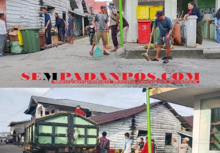 Tenaga Kebersihan P3K Kelurahan Letung Bekerja Sesuai Ketentuan