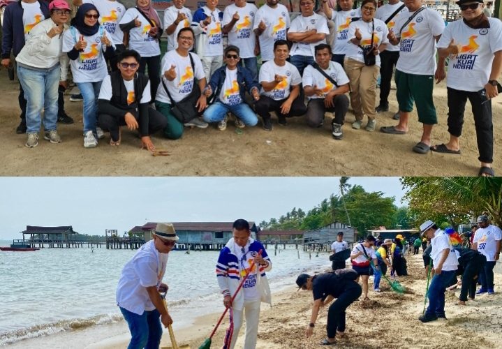 Dari Karya Jurnalistik ke Aksi Lingkungan, KJK Gaet Pemko Batam Bersih Pantai