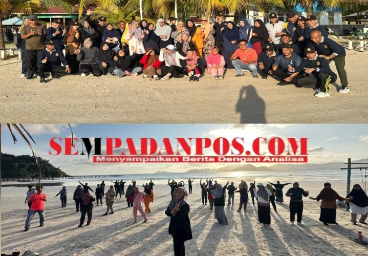 Jaga Kebugaran, Lansia Jemaja Gelar Senam Sehat Setiap Minggu di Dua Tempat Strategis