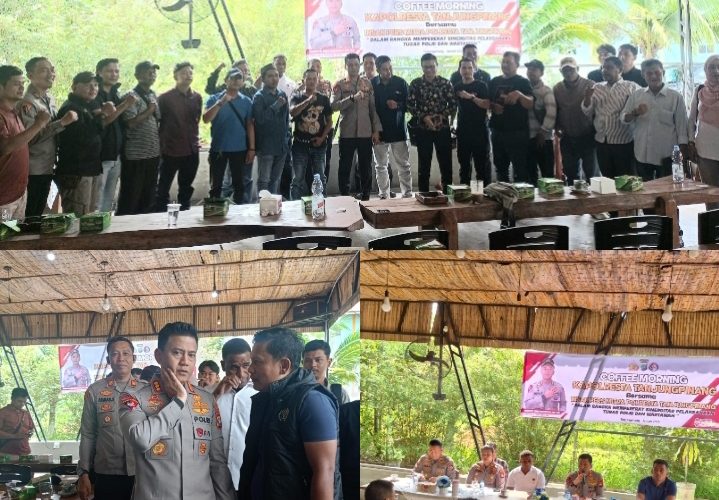 Polresta Tanjungpinang Gelar Coffee Morning Bersama Insan Pers, Pererat Sinergitas Polri dan Media
