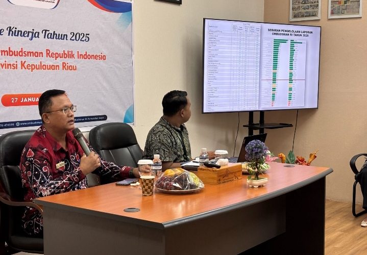 Ombudsman Kepri Selamatkan Rp808 Juta Hak Masyarakat dan Selesaikan Ratusan Laporan Selama 2025