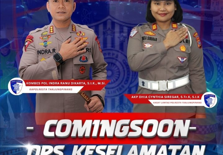 Tekan Angka Kecelakaan, Polresta Tanjungpinang Laksanakan Latpraops Keselamatan Seligi 2026