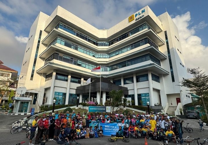 BFB dan PLN Batam Gowes Bersama, Dukung Gaya Hidup Sehat dan Batam Terang