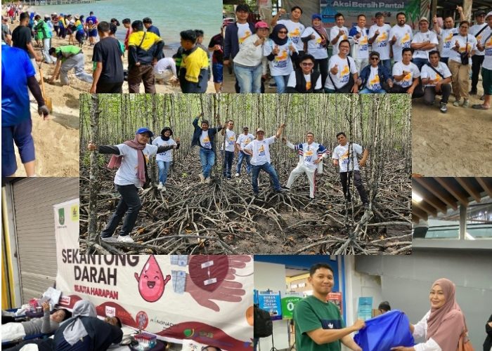 KJK Kepri Tuai Pujian Berkat Aksi Sosial Nyata dalam Rangka HPN 2026