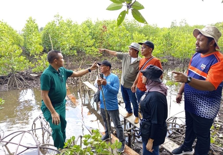 H-1 Penanaman Mangrove, KJK Kepri Pastikan Kesiapan Lokasi di Sungai Tiram
