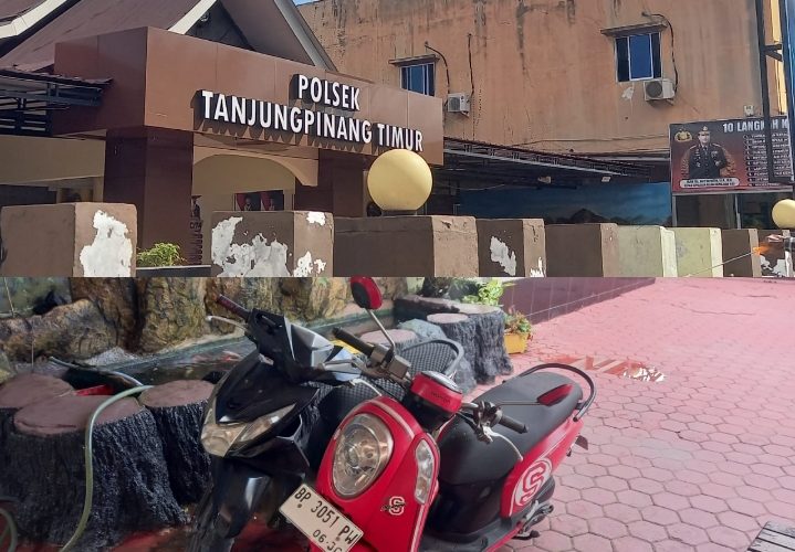 Polsek Tanjungpinang Timur Ungkap Curanmor, Pelaku Dibekuk Kurang dari 24 Jam