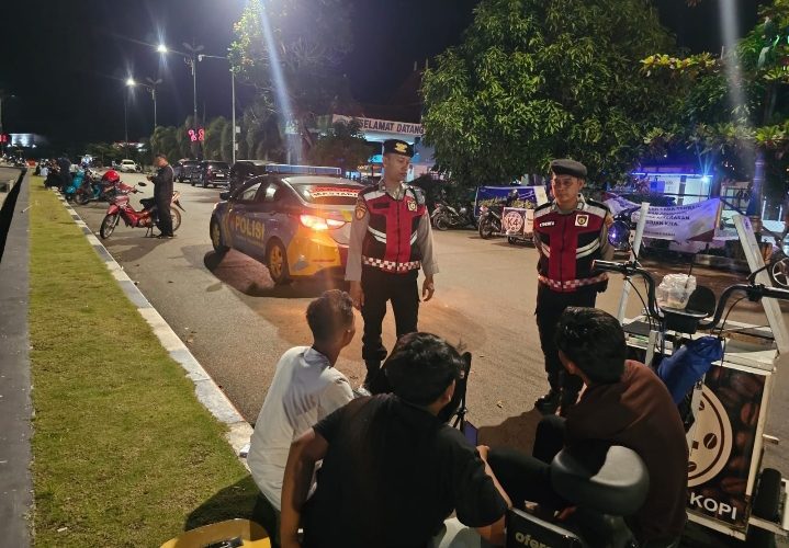 Patroli Malam Ramadhan, Sat Samapta Polresta Tanjungpinang Antisipasi Balap Liar dan Gangguan Kamtibmas