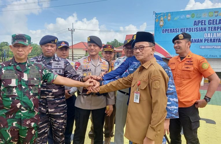 Polresta Tanjungpinang Gelar Apel Operasi Ketupat Seligi 2026, Libatkan 370 Personel Amankan Idul Fitri