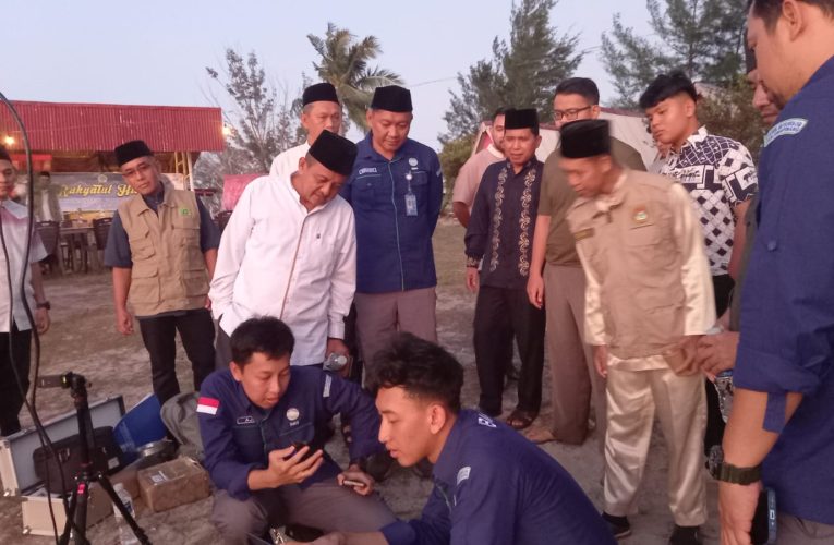 Rukyatul Hilal di Tanjungpinang Berlangsung Lancar, Hilal Belum Capai Kriteria 3 Derajat