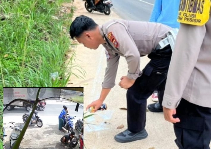 Motor Beat Ringsek Usai Tabrakan dengan Mobil Box SPPG di Jalan Nusantara Km 20 Bintan