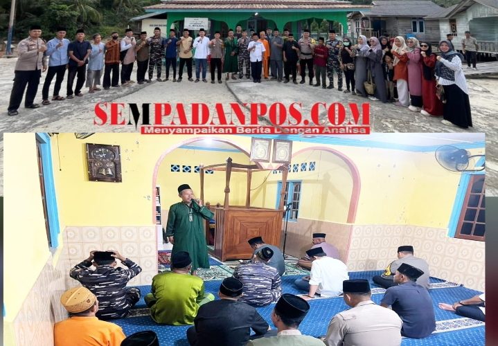 Safari Ramadan Kecamatan Jemaja Pererat Silaturahmi di Masjid Al-Muchlishin Pulau Darak