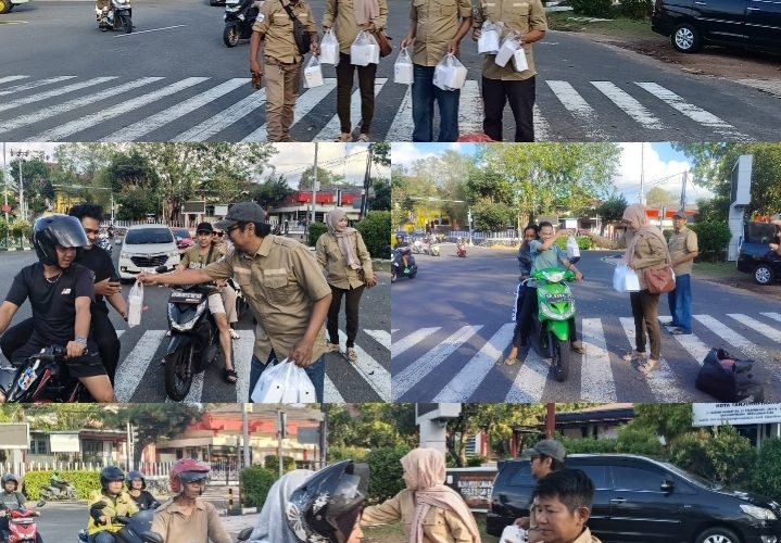 SMSI Tanjungpinang Rayakan HUT ke-9 dengan Berbagi Takjil kepada Masyarakat