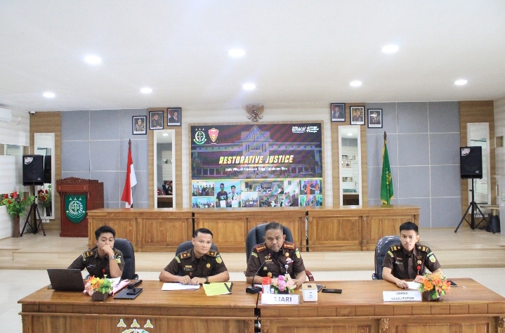 Kejati Kepri Ekspose Dua Perkara Restorative Justice ke Jampidum, Kasus Penganiayaan dan Penadahan Disetujui Dihentikan