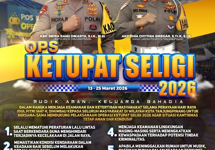 Polresta Tanjungpinang Siaga Layanan Call Center 110, Pastikan Mudik Aman Keluarga Bahagia